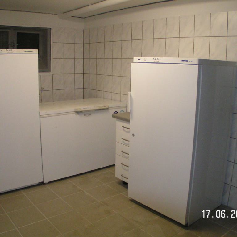 Vorratsraum mit Waschmaschine, Trockner und Kühlgeräten 04